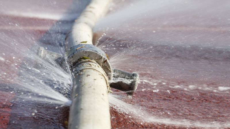 Broken Pipe Repair detail