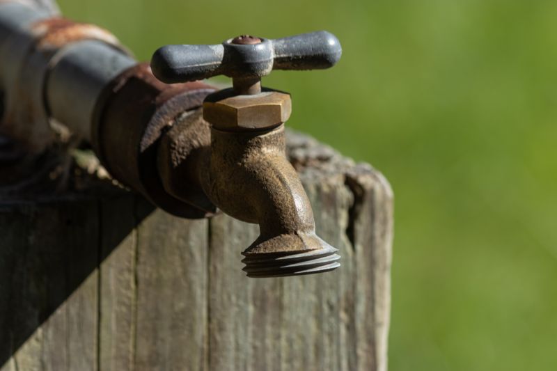 Outdoor Spigot Installation detail